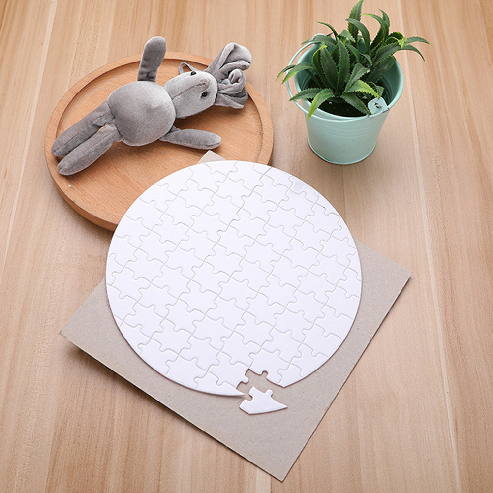 Puzzle Blank White - 4 шт. заготовок для сублимационной печати,