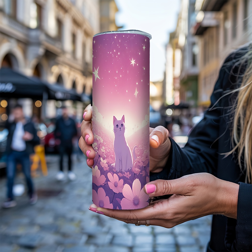 Tumbler 20Oz White - 1 шт. Термокружка из нержавеющей стали