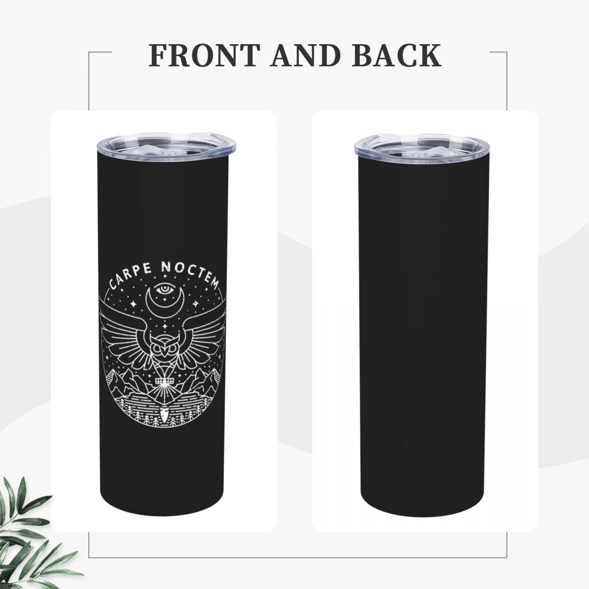 Carpe Noctem Белый термос из н – обзор и цена Tumbler 20Oz White