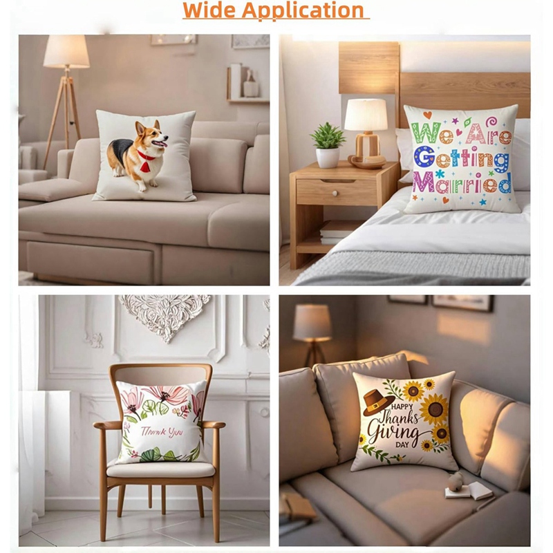 Набор из 6 заготовок для субли – обзор и цена Pillow Cover Sublimation