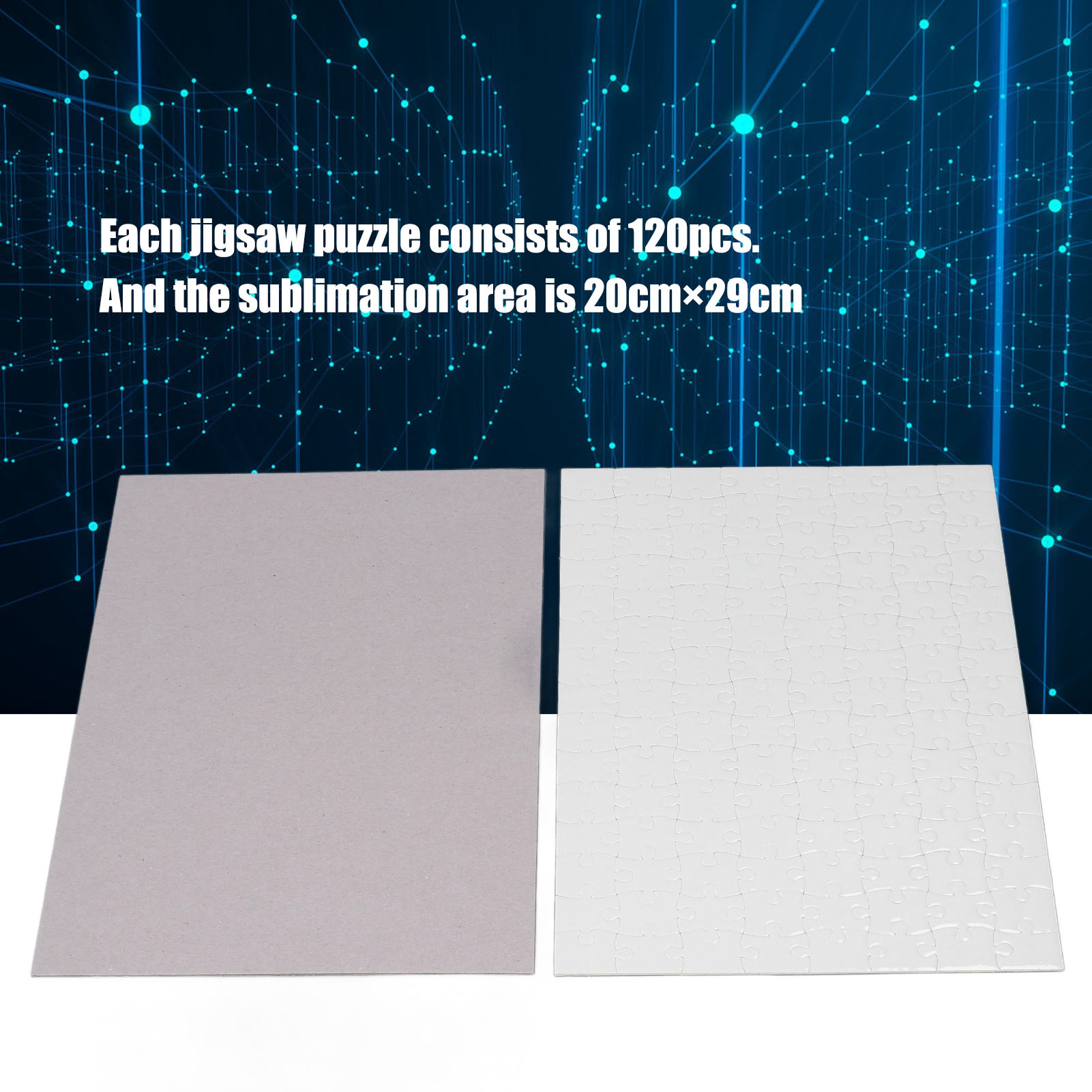 Набор для печати пазлов: 10 ко – обзор и цена Puzzle Blank White
