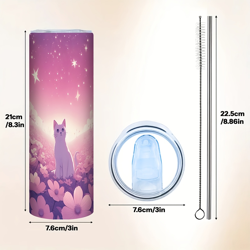 1 шт. Термокружка из нержавеющ – обзор и цена Tumbler 20Oz White